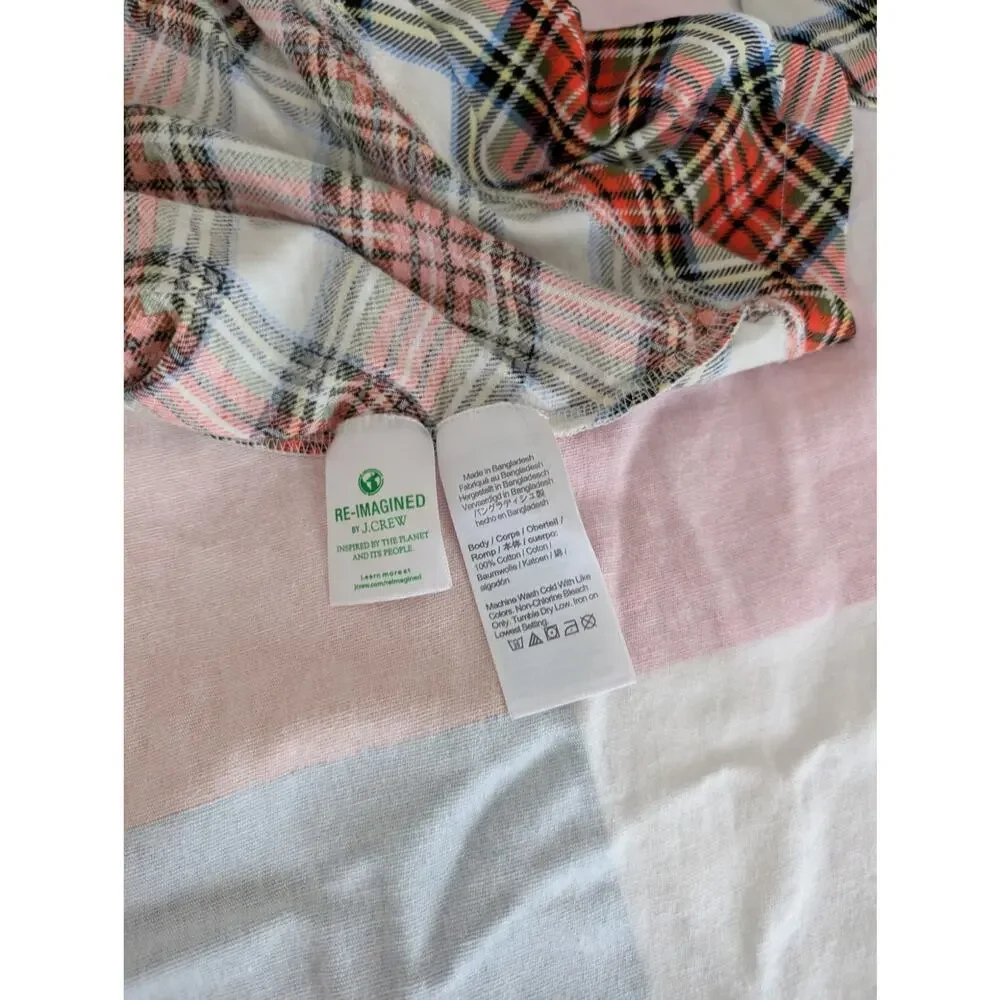 J.Crew plaid stretch knit turtleneck